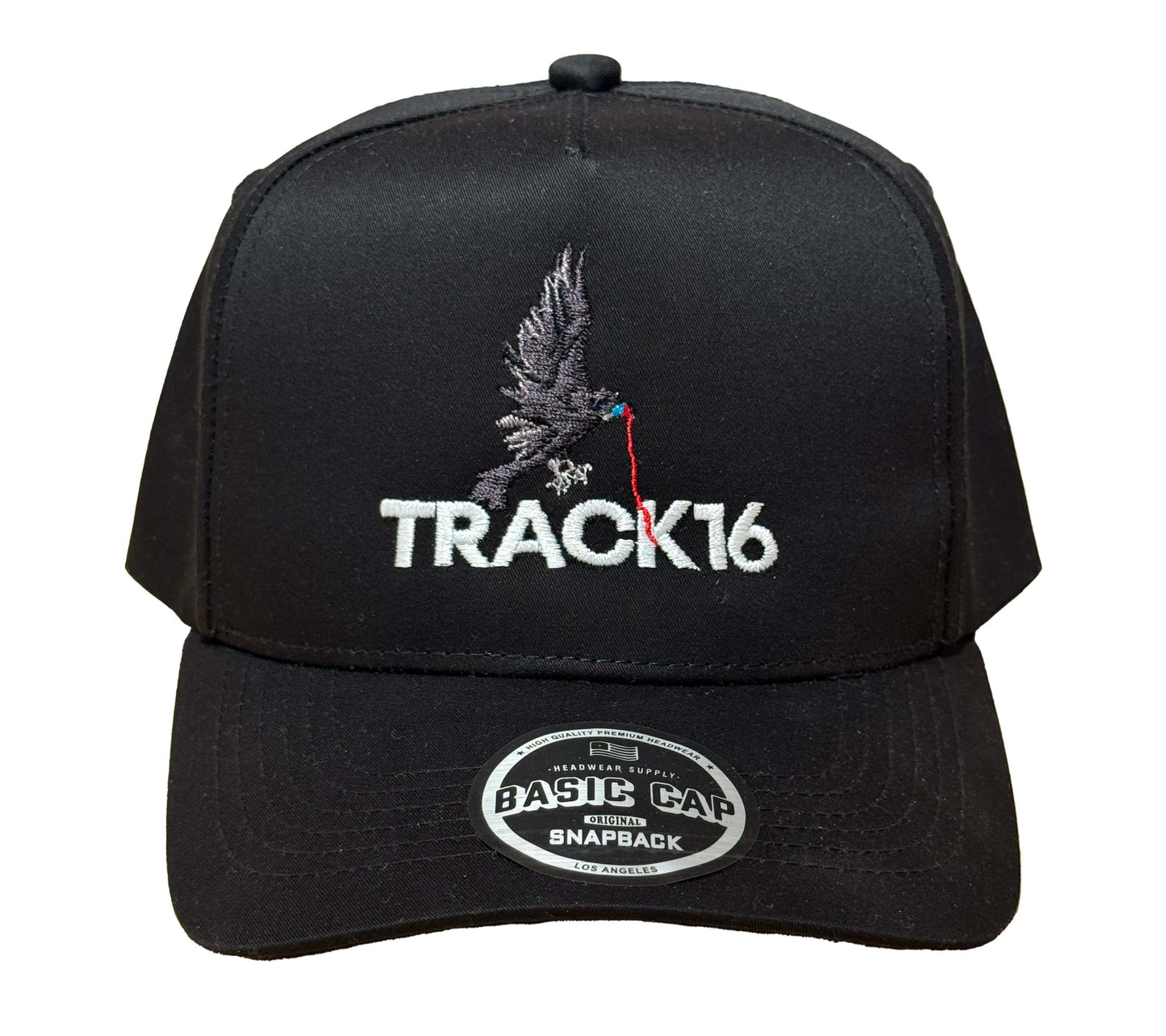 Track 16 + Eve Wood - Raven Baseball Hat
