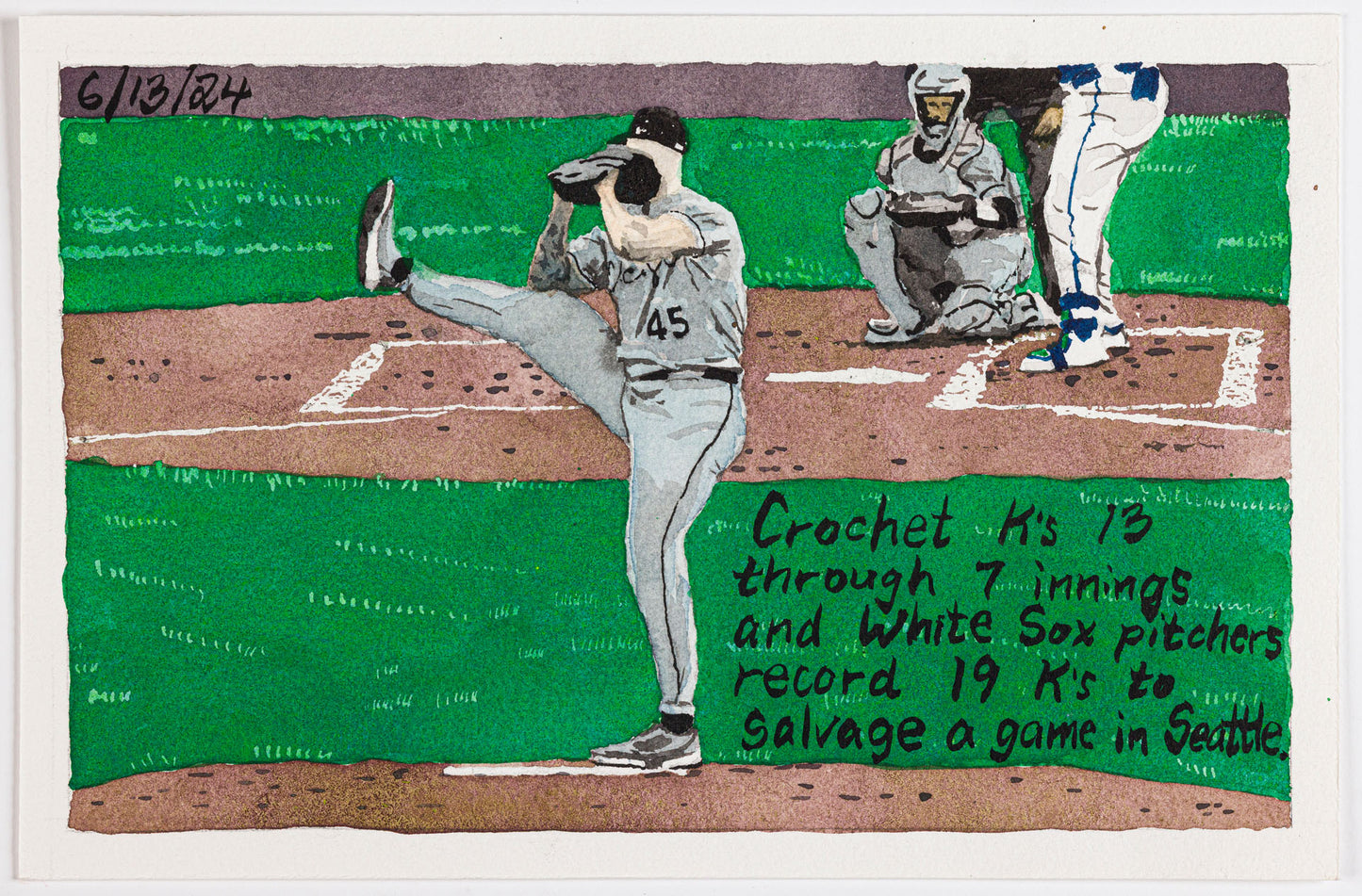 John Collins – Moonlight Graham No. 54, 2024
