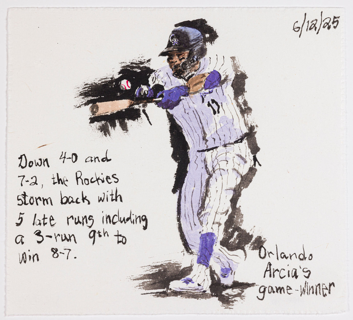 John Collins – Moonlight Graham No. 80, 2025