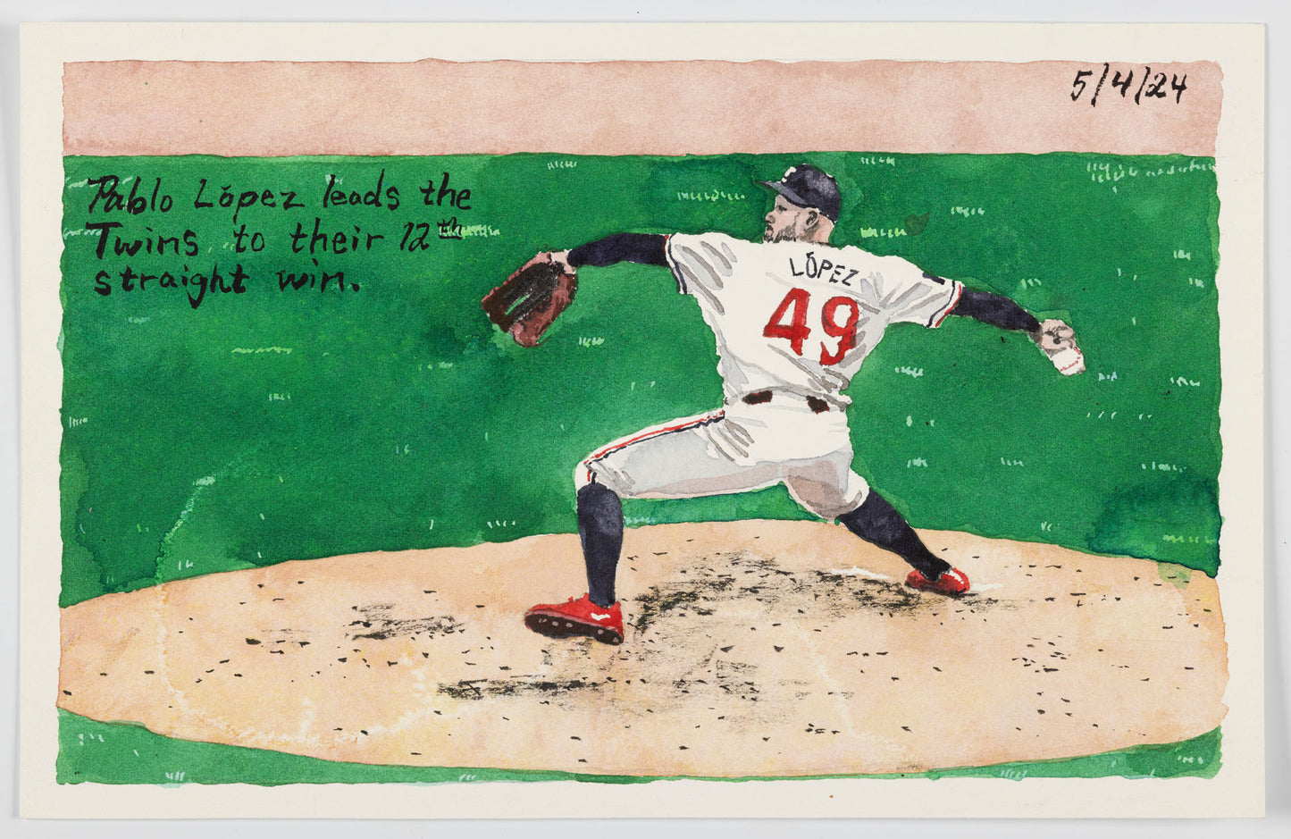 John Collins – Moonlight Graham No. 20, 2024