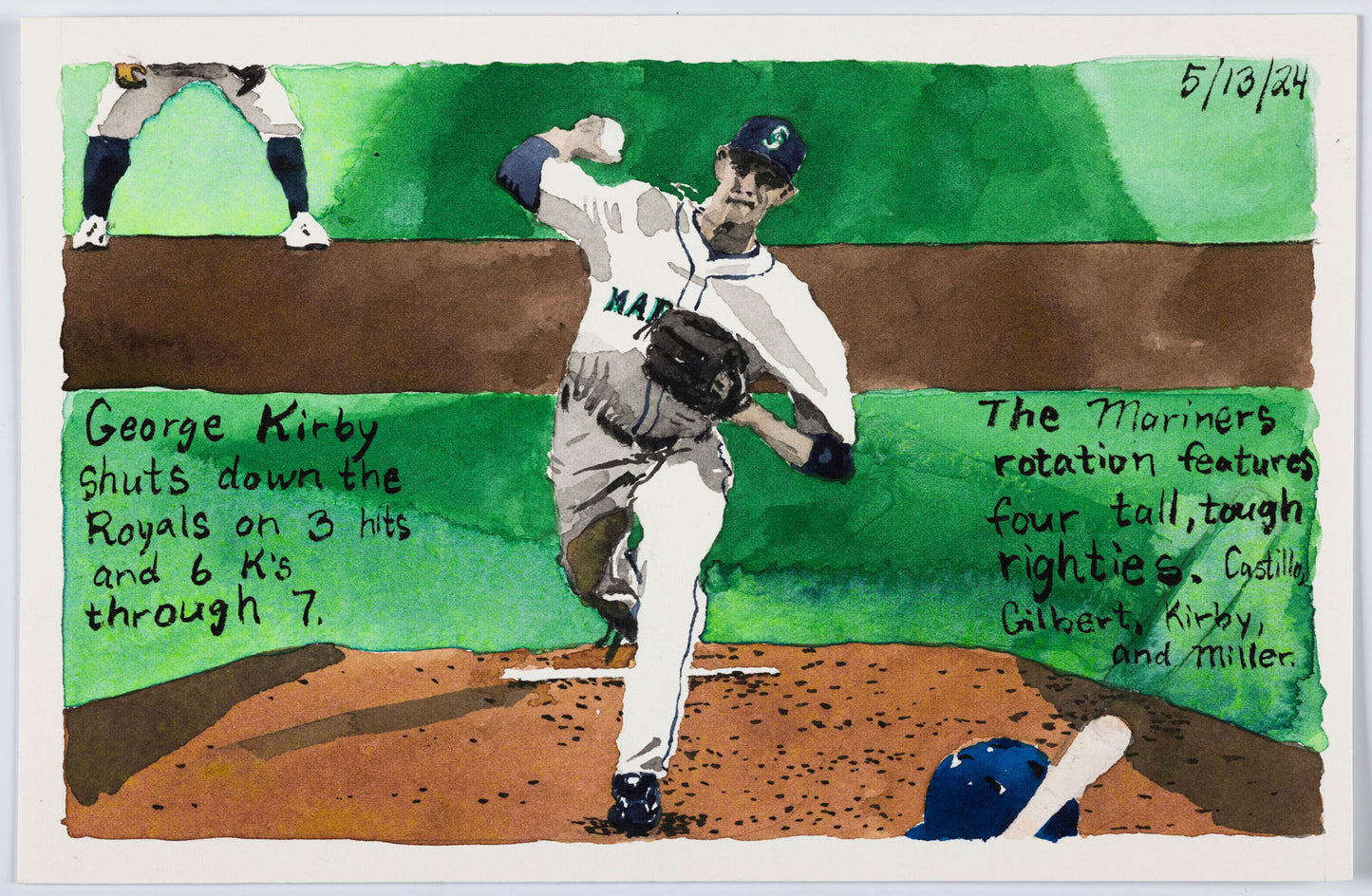 John Collins – Moonlight Graham No. 28, 2024