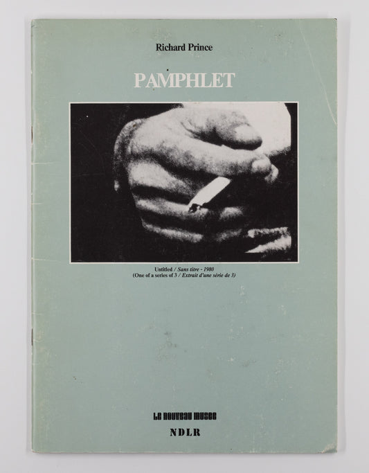Pamphlet – Richard Prince [1st Ed.]