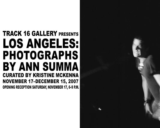 Darby Crash: Ann Summa Exhibition Poster 