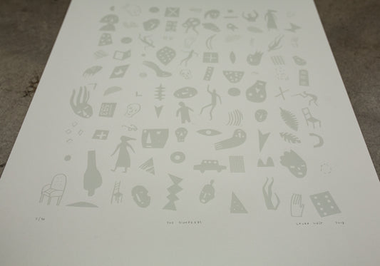 Laura Heit "The Hundreds" Silkscreen