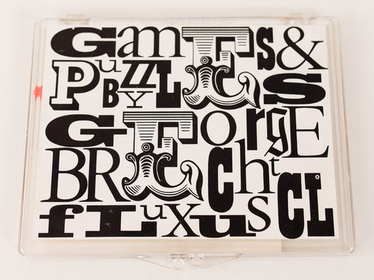 George Brecht, Games & Puzzles/Bead Puzzle - Fluxus