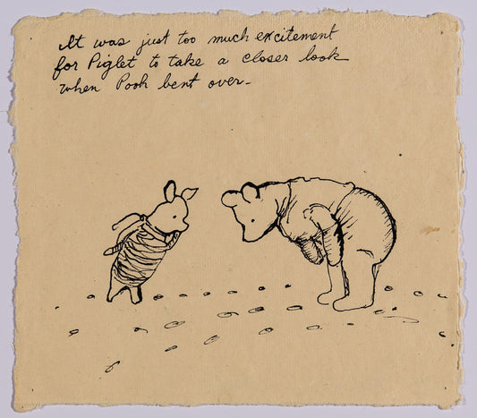 Karen Finley, It was just too much excitement for Piglet...