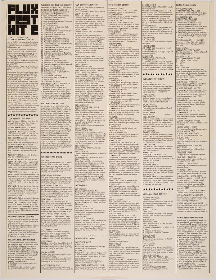 Fluxus Collective - Flux Fest Kit 2 - 1969