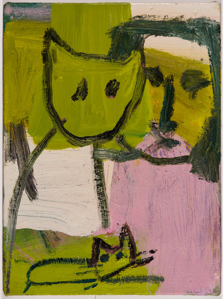 Julia Schwartz ~ Mid Century Cat Family, 2017