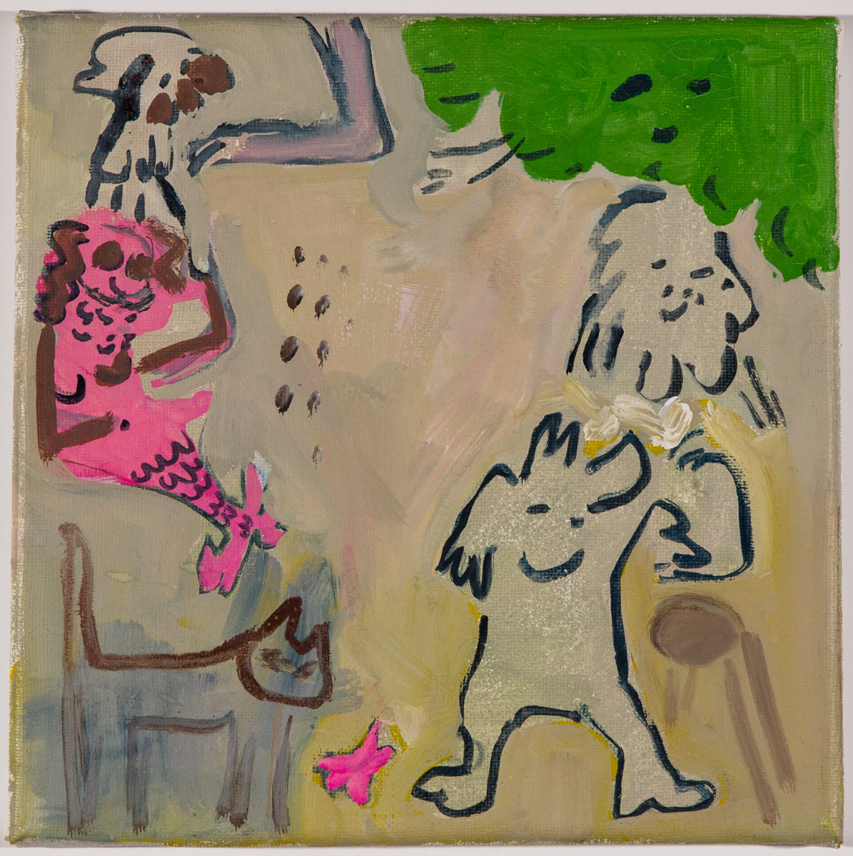 Julia Schwartz ~ Mermaid + Cat, 2019
