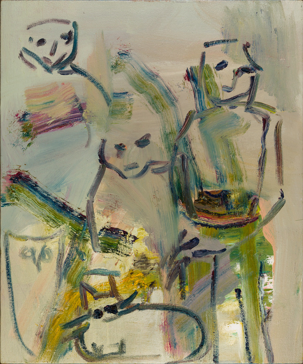 Julia Schwartz ~ Owl and Cat , 2017