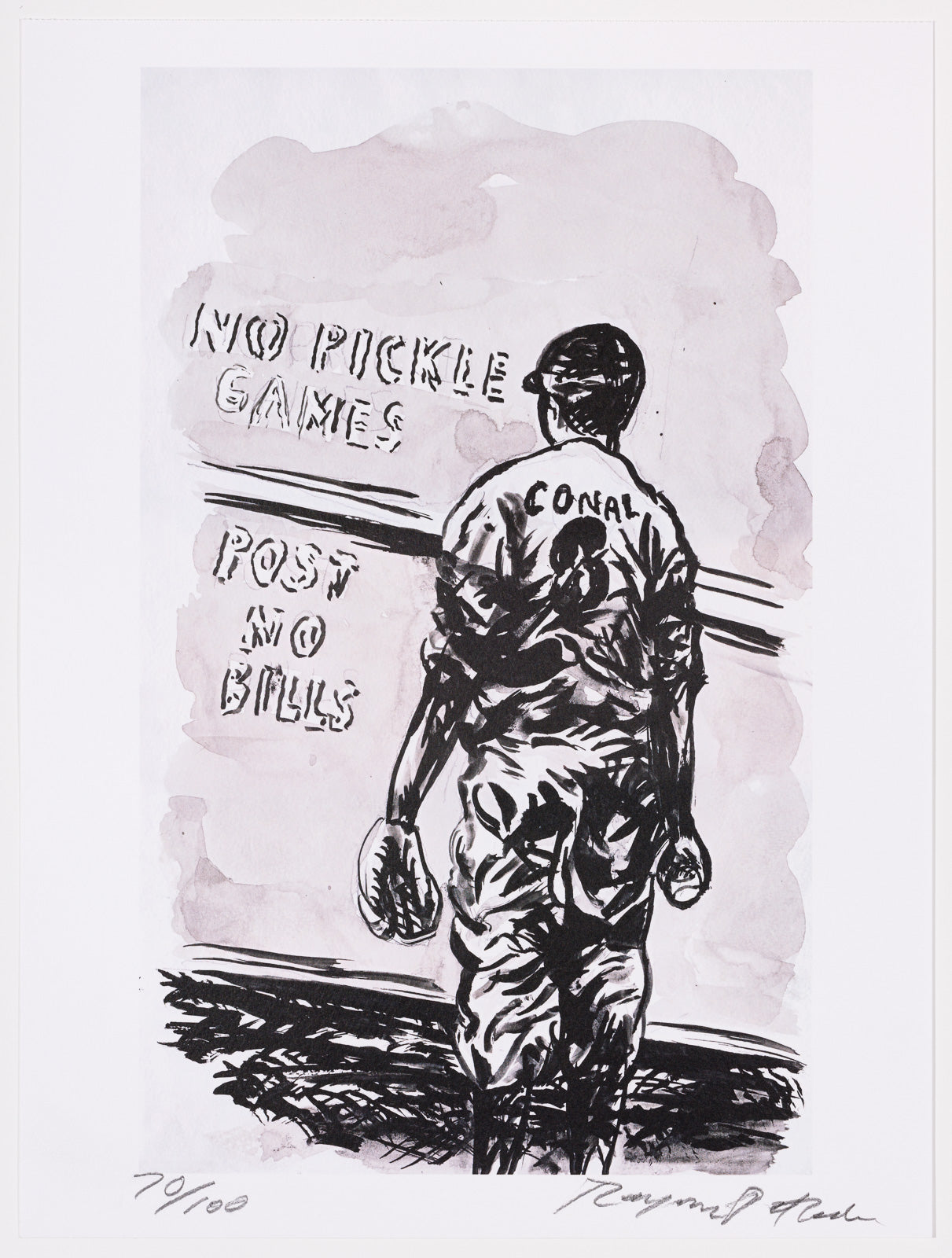 Raymond Pettibon, "No Pickle Games," 2008, Limited Edition Print