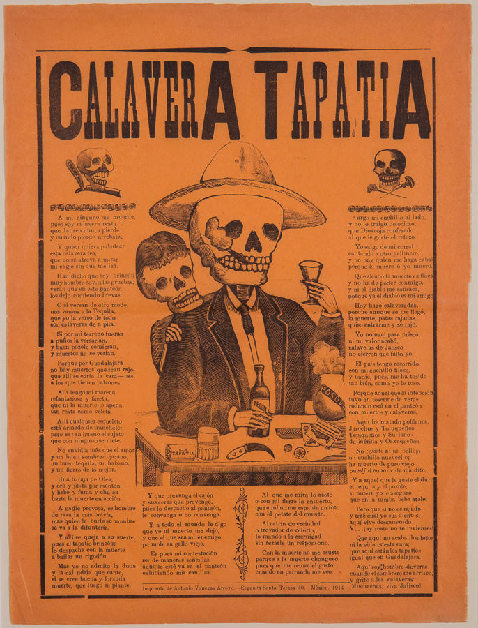 Jose Guadalupe Posada, Calvera Tapatia - 1914