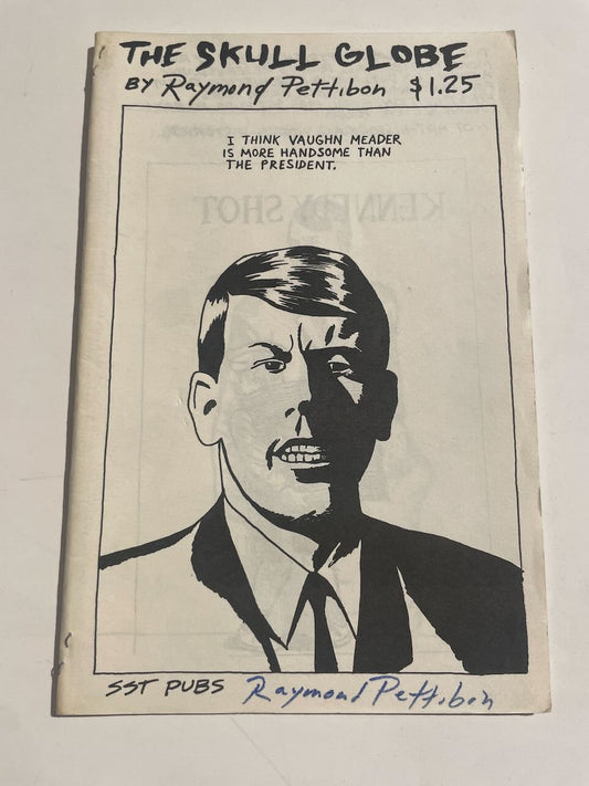 Raymond Pettibon - The Skull Globe - Signed