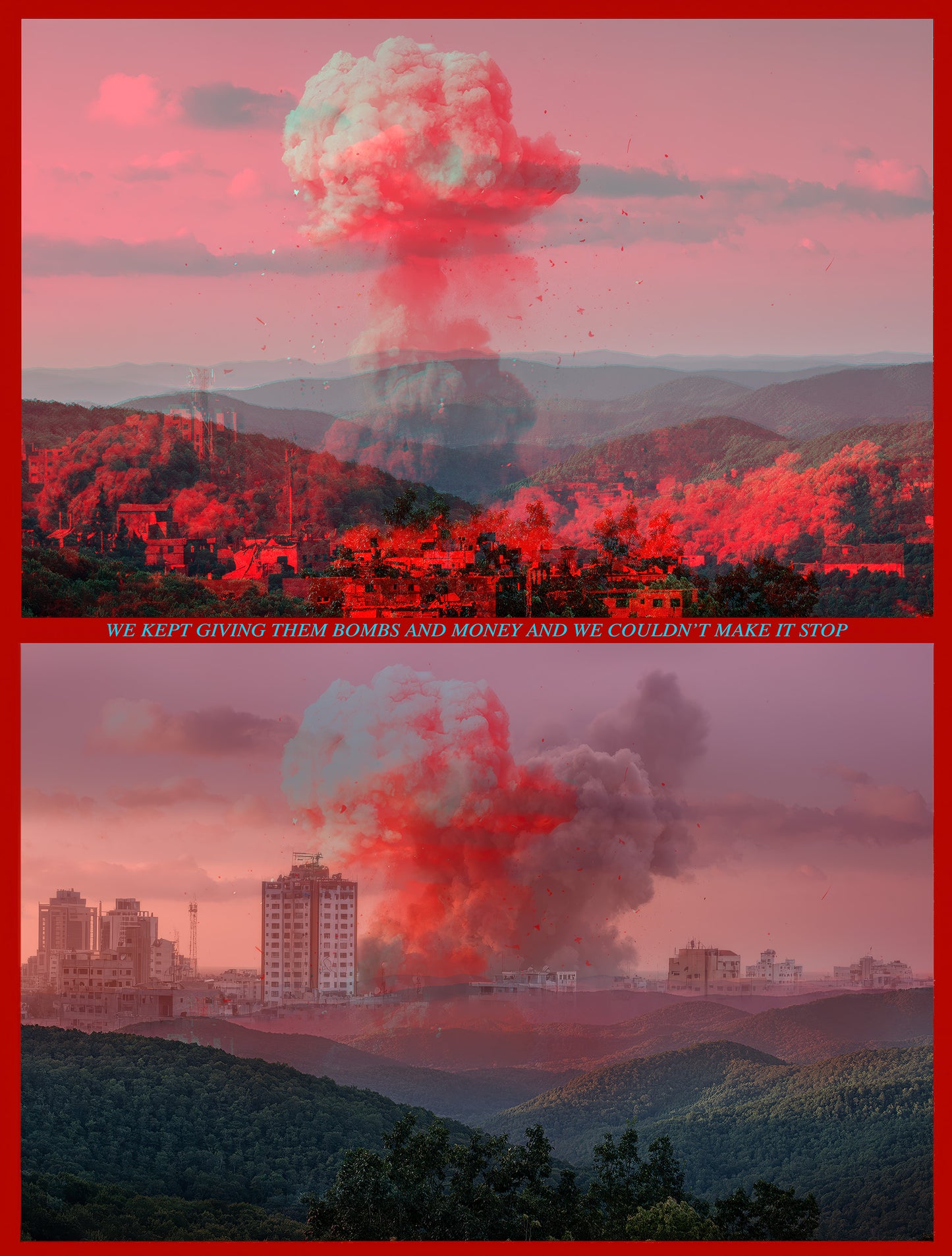 Lane Barden – Bombs and Money - Limited Exhibition Print