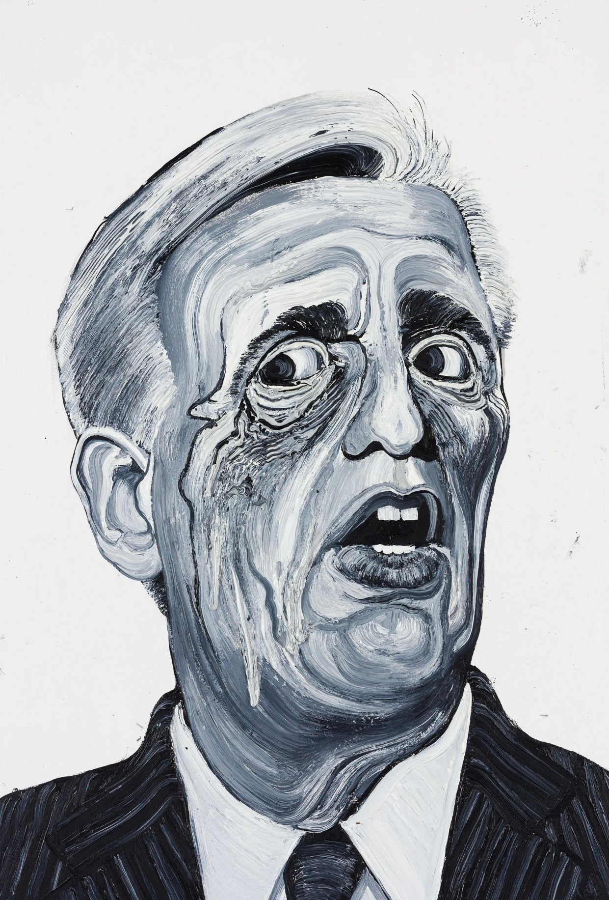 Robbie Conal - Kevin McCarthy — Oil on archival board