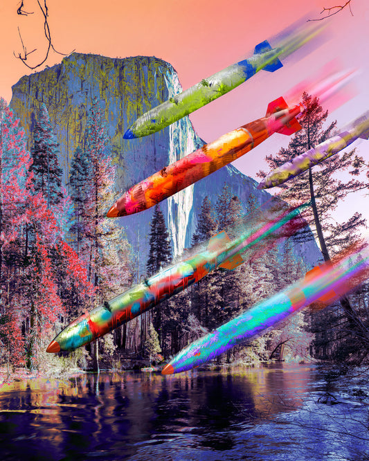Lane Barden – War in Yosemite 3 - Limited Edition Print