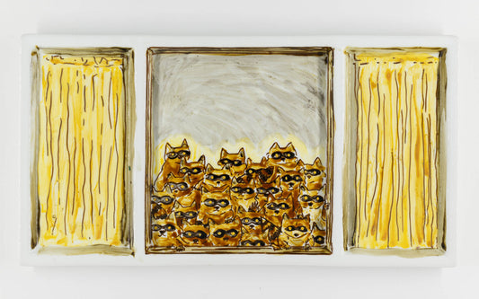 Debra Broz – Raccoon Army, 2024