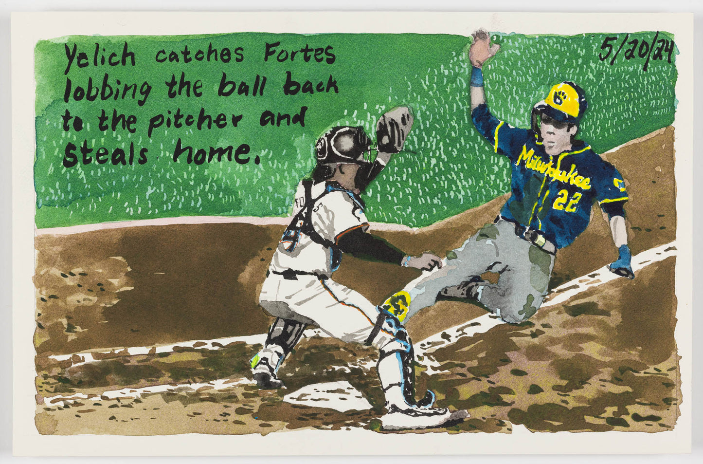 John Collins – Moonlight Graham No. 33, 2024