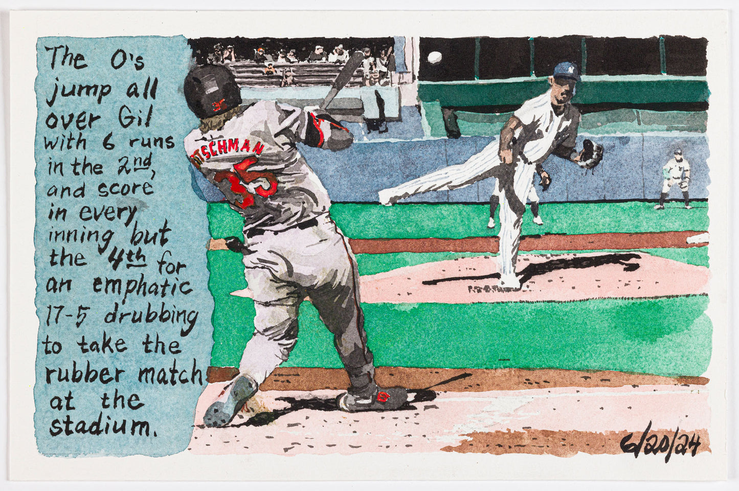 John Collins – Moonlight Graham No. 61, 2024