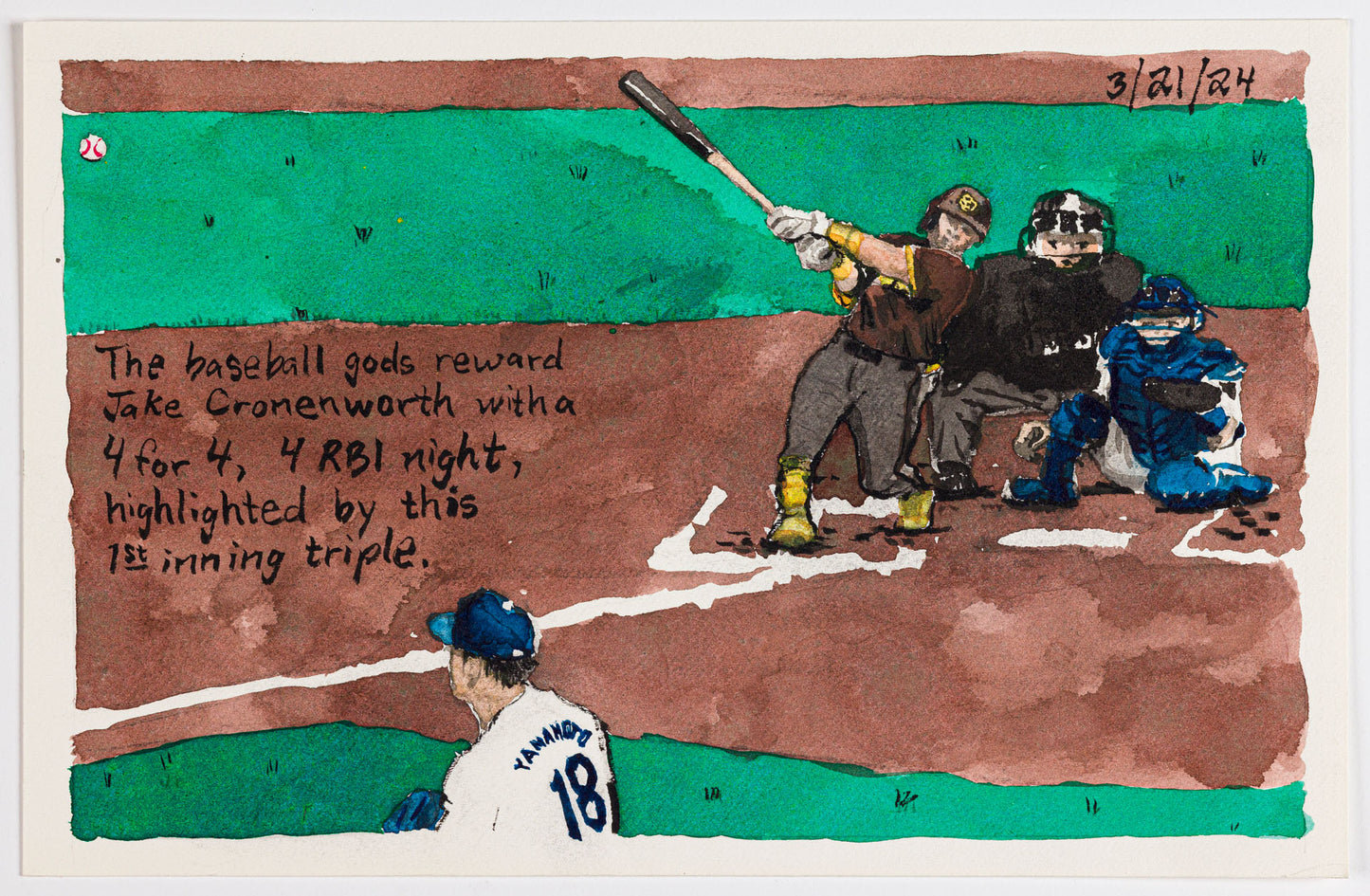 John Collins – Moonlight Graham No. 2, 2024
