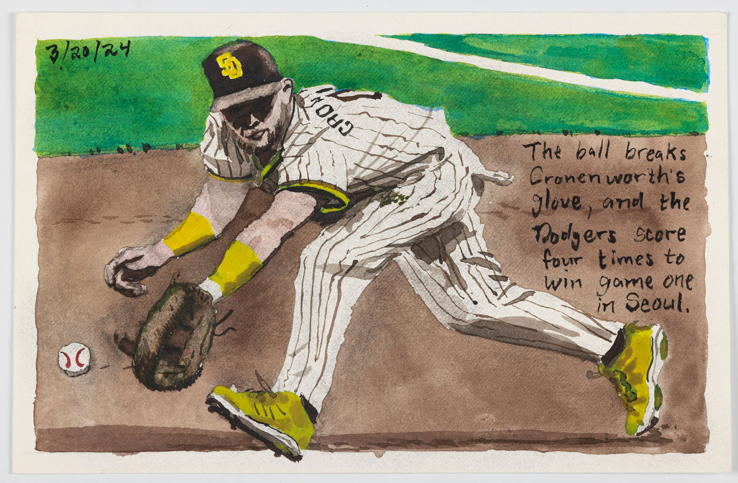John Collins – Moonlight Graham No. 1, 2024