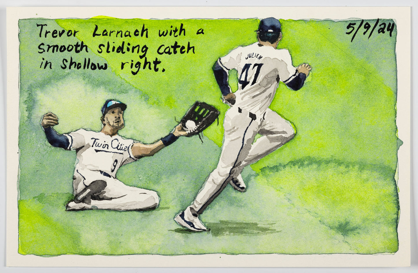 John Collins – Moonlight Graham No. 24, 2024