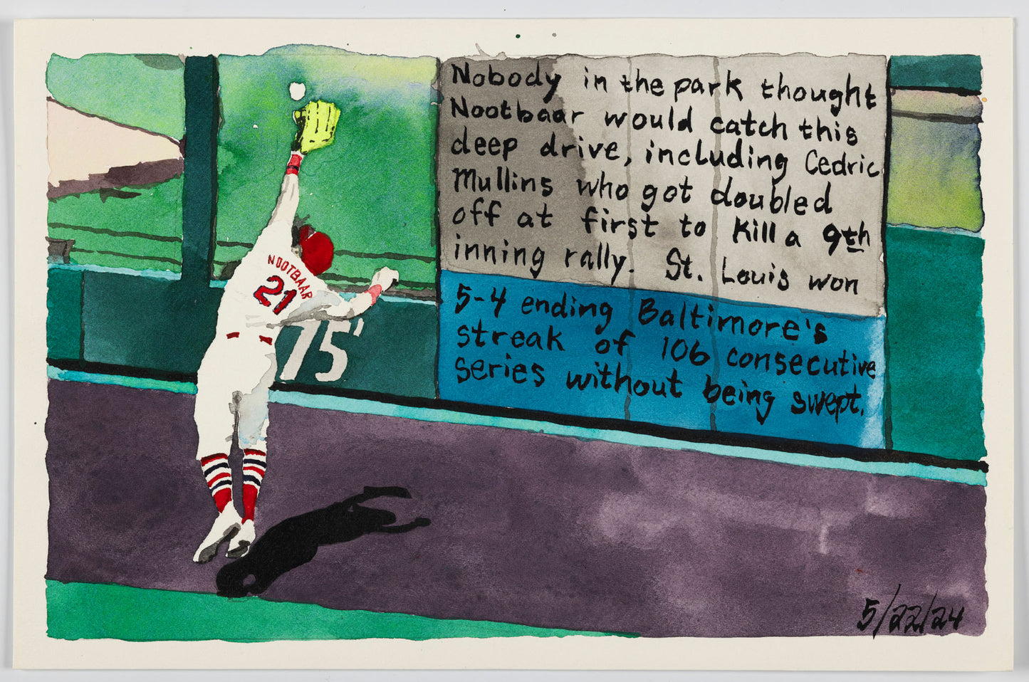 John Collins – Moonlight Graham No. 35, 2024