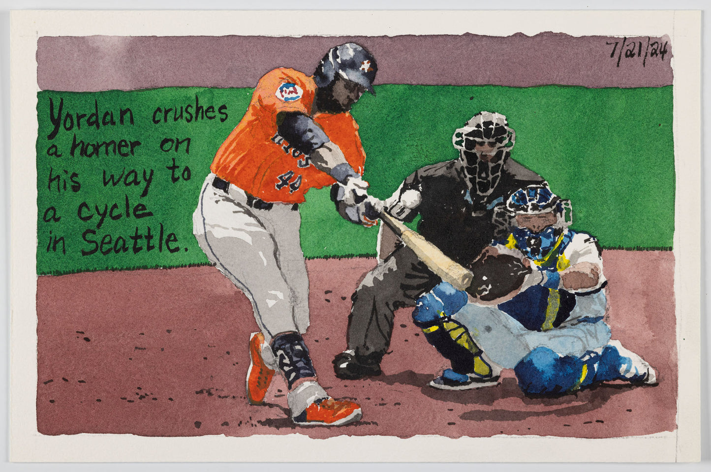 John Collins – Moonlight Graham No. 92, 2024
