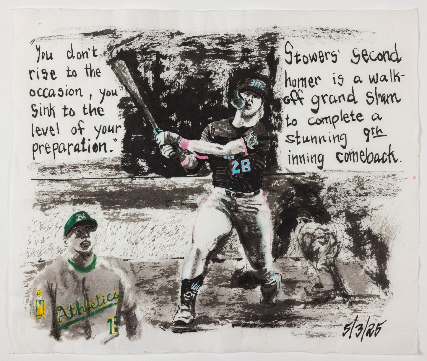 John Collins – Moonlight Graham No. 40, 2025