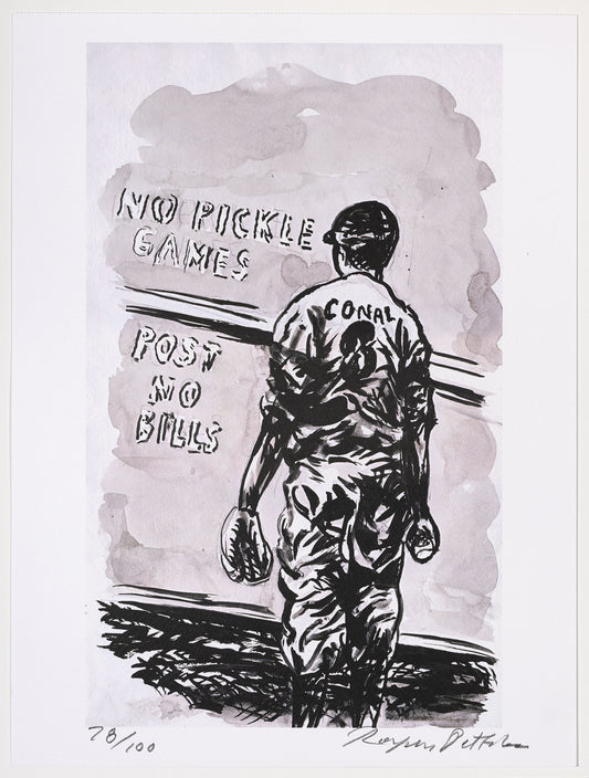 Raymond Pettibon, "No Pickle Games," 2008, Limited Edition Print