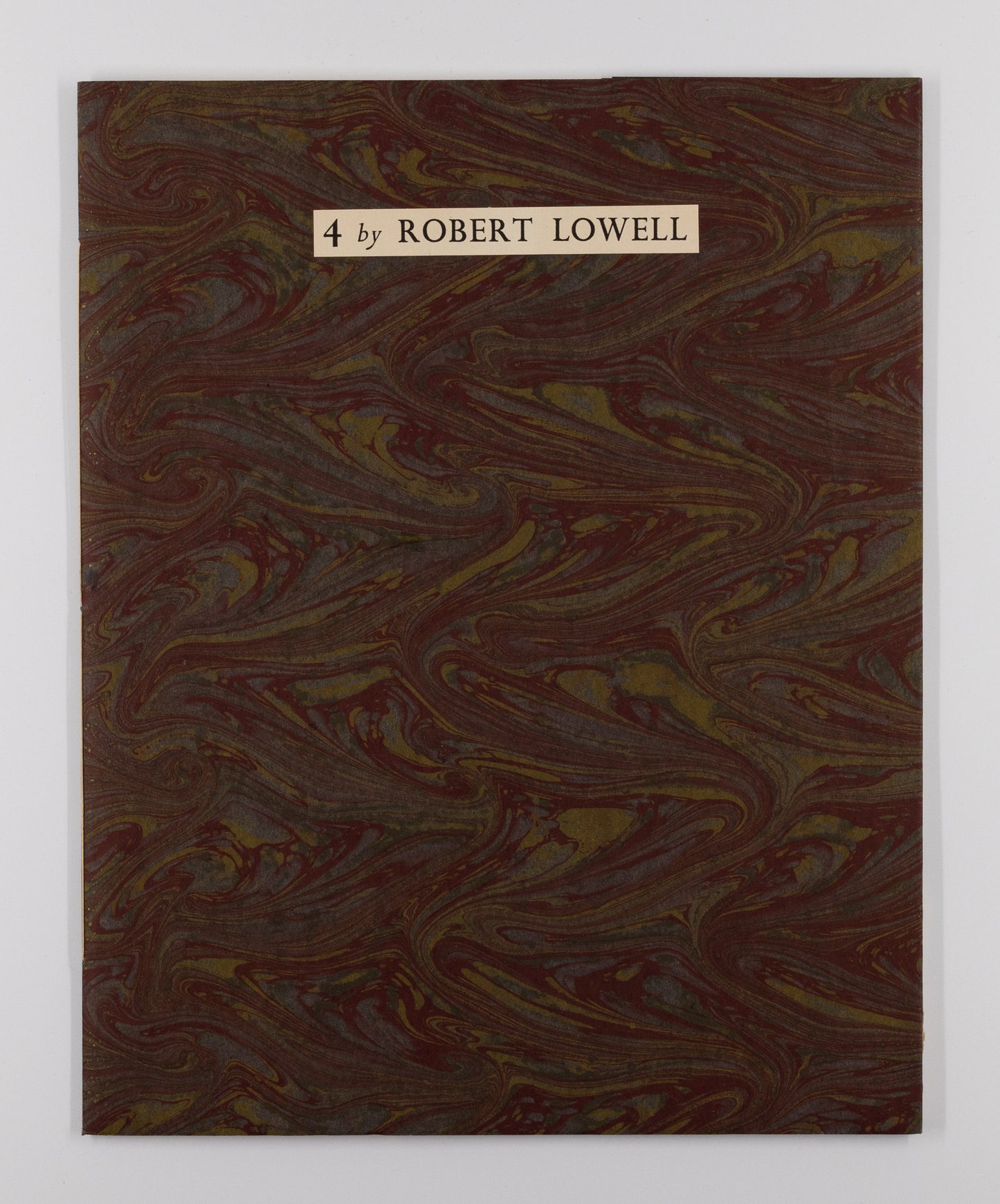 4 by Robert Lowell – Robert Lowell [Signed, 1st Ed.]