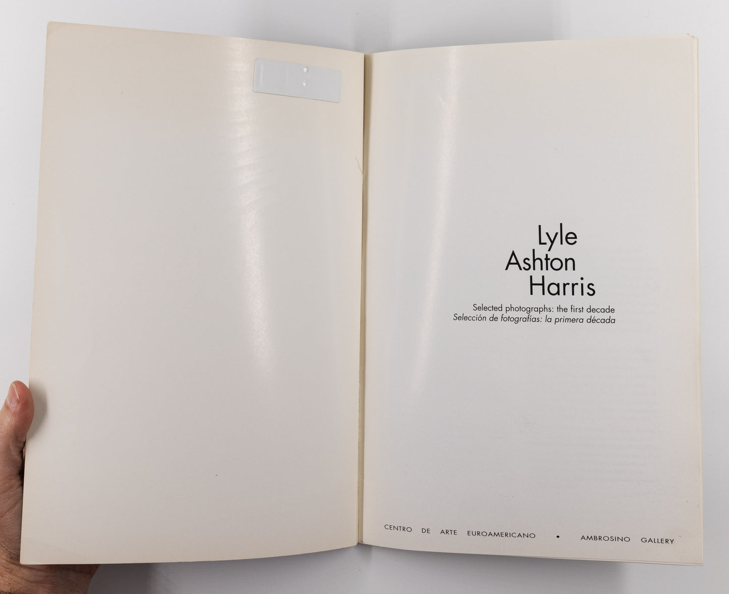 Selected Photographs: the First Decade – Lyle Ashton Harris [1st Ed.]