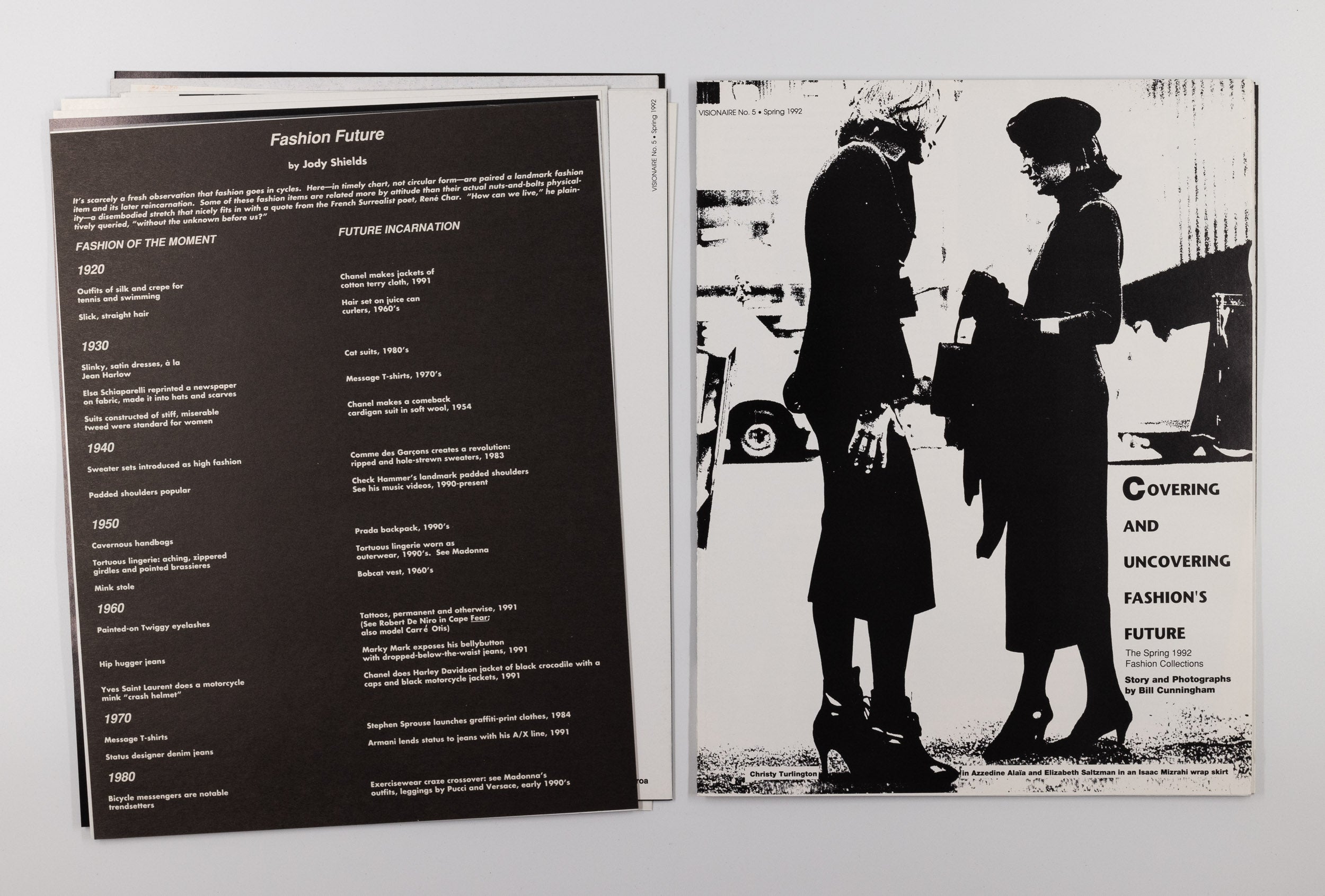 アート・デザイン・音楽 VISIONAIRE No.5 THE FUTURE 1992 Visionaire 5: The Future (Spring 1992) – Gan Stephen; James