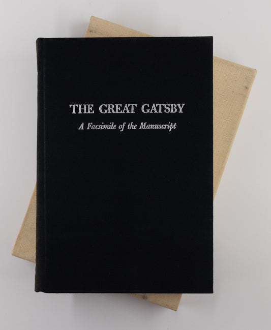 The Great Gatsby Manuscript Facsimile – F. Scott Fitzgerald [1st Ed.]