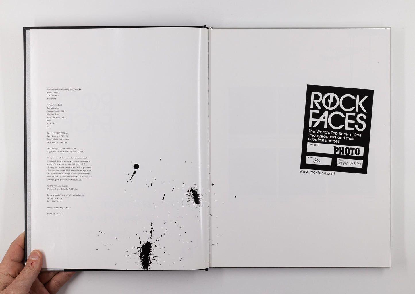 Rock Faces – Oliver Craske [Signed, 1st Ed.]