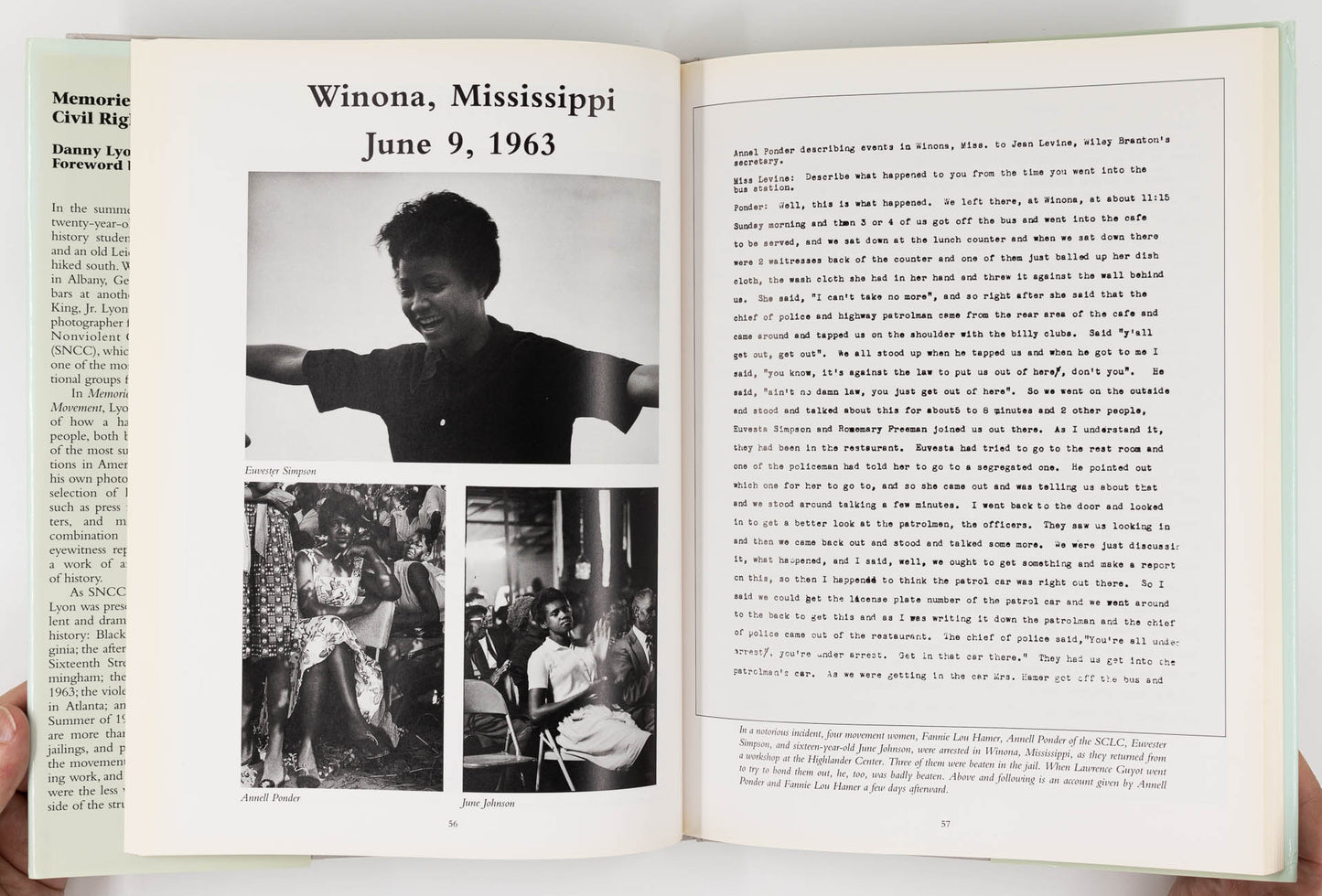 Memories of the Southern Civil Rights Movement – Danny Lyon [Signed, 1st Ed.]