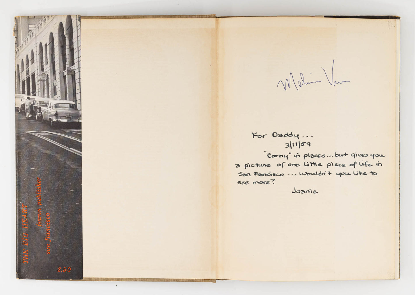 The Big Heart – Melvin Van, Ruth Bernhard [Signed, 1st Ed.]