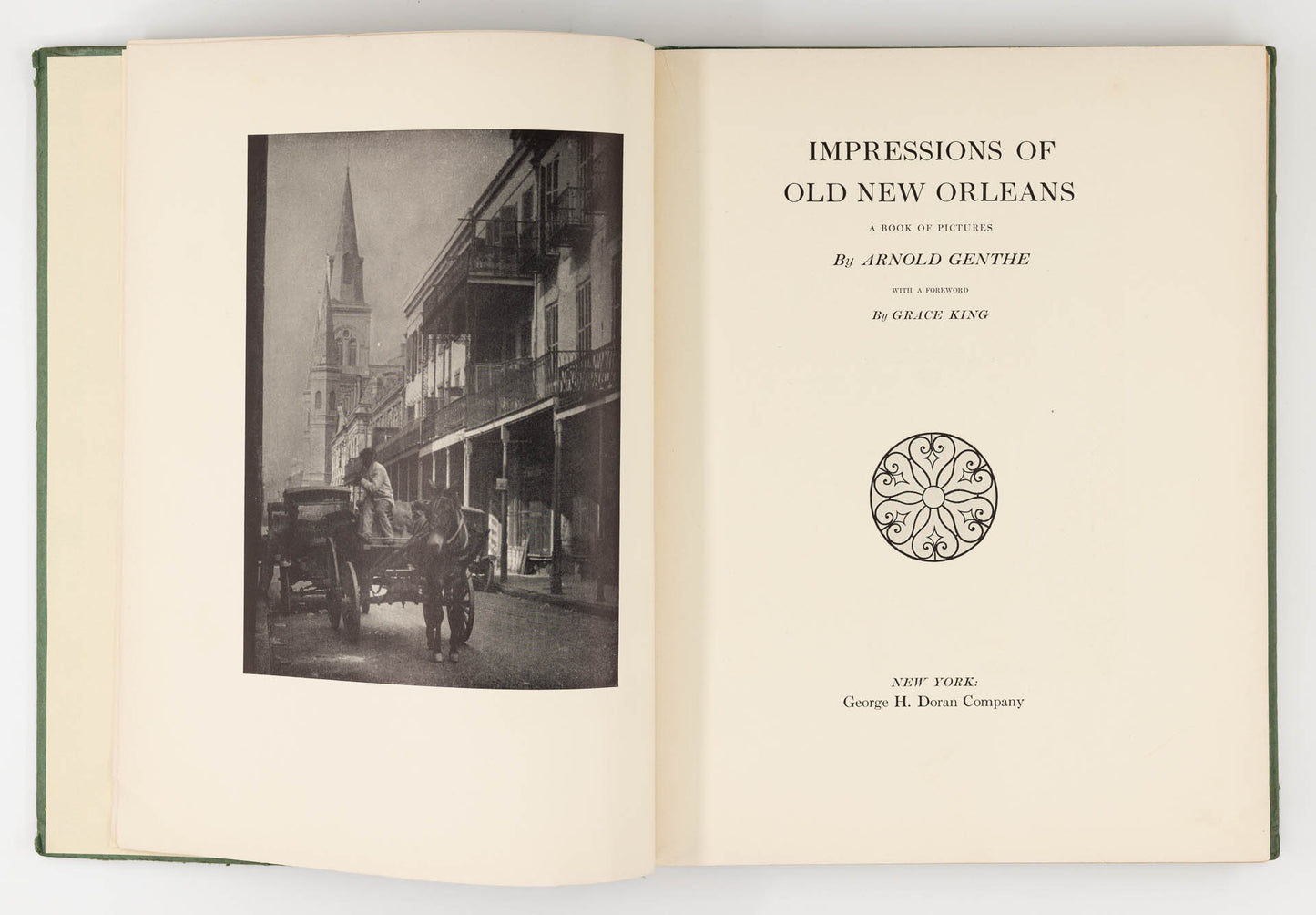 Impressions of Old New Orleans – Arnold Genthe [1st Ed.]