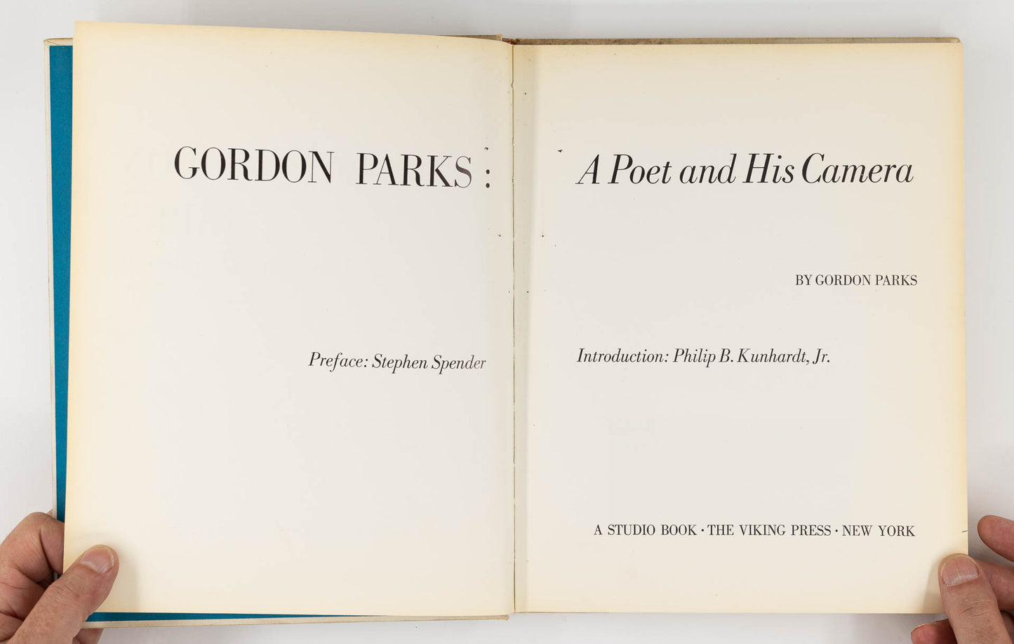 A poet and His Camera – Gordon Parks [Signed, 1st Ed.]