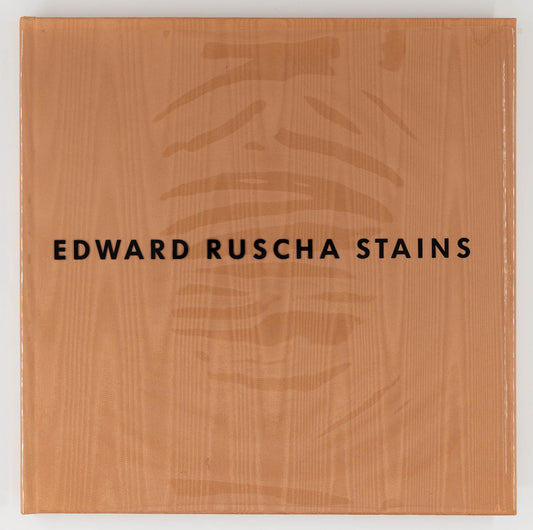 Ed Ruscha Stains 1971 to 1975 – Ed Ruscha [1st Ed.]