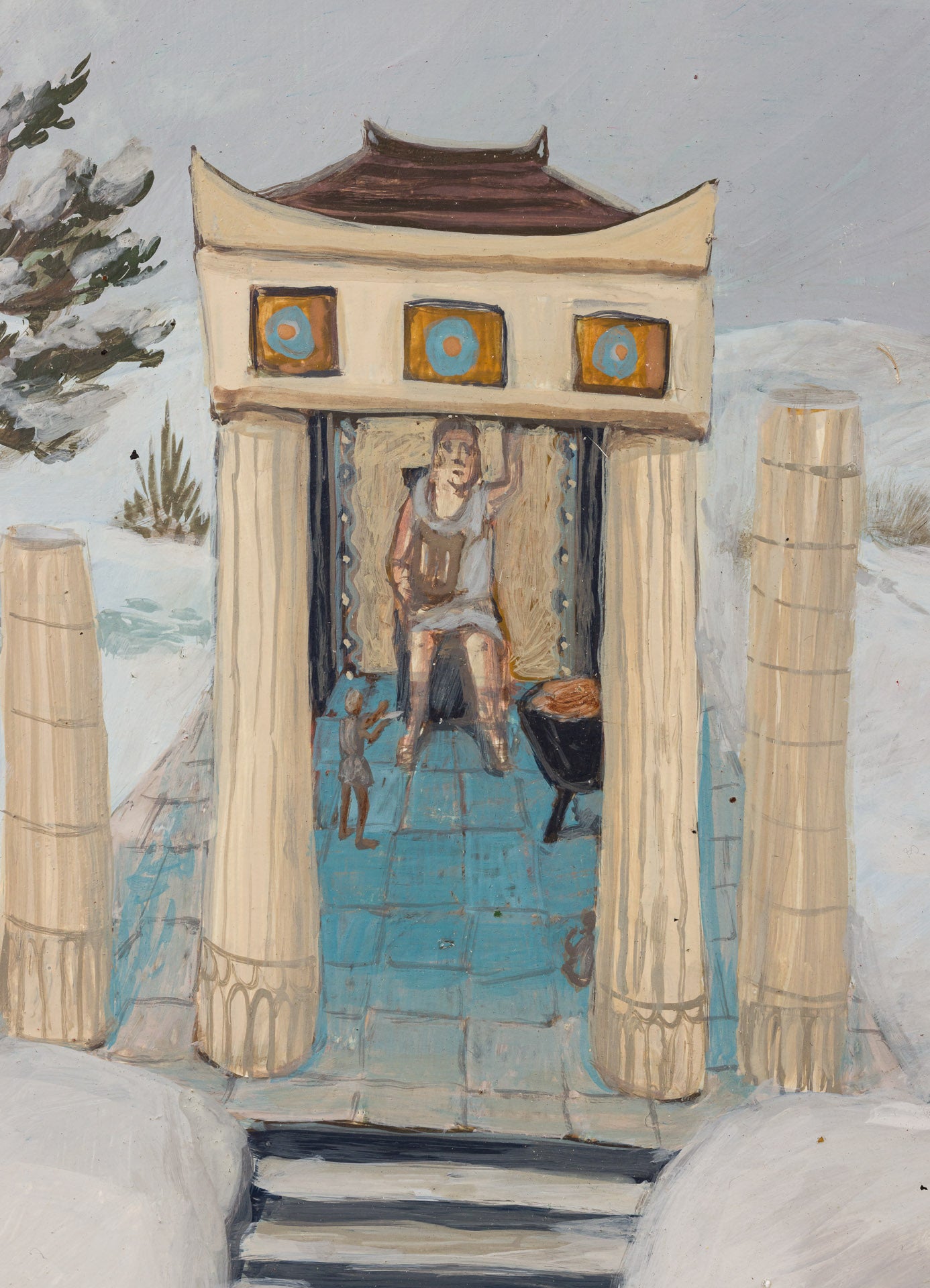 Chris Ulivo, Forces of Destiny: A Quiet Snowy Day At A Rebuilt Temple