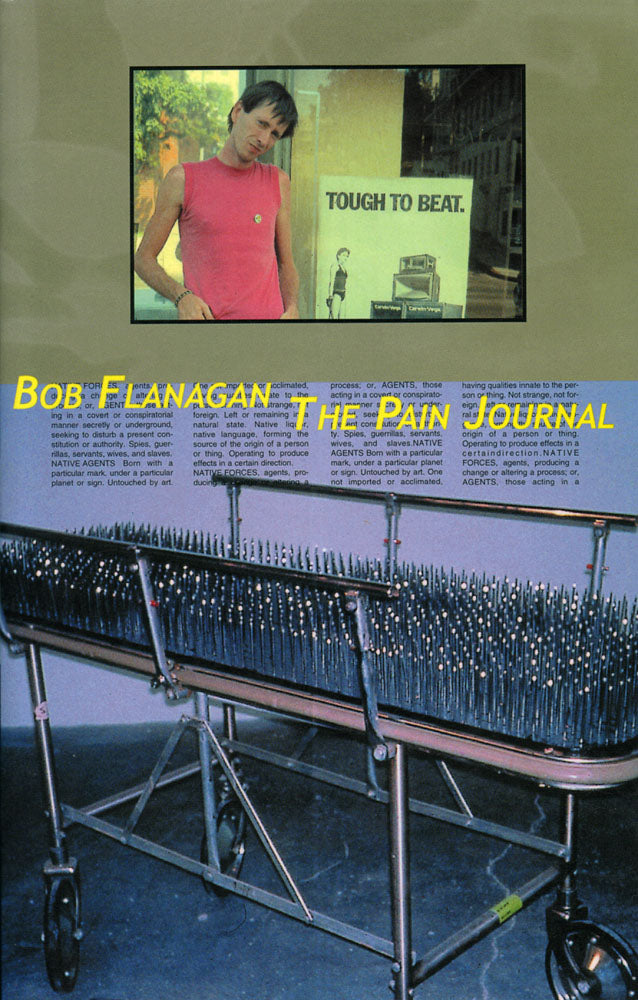 Bob Flanagan: The Pain Journal