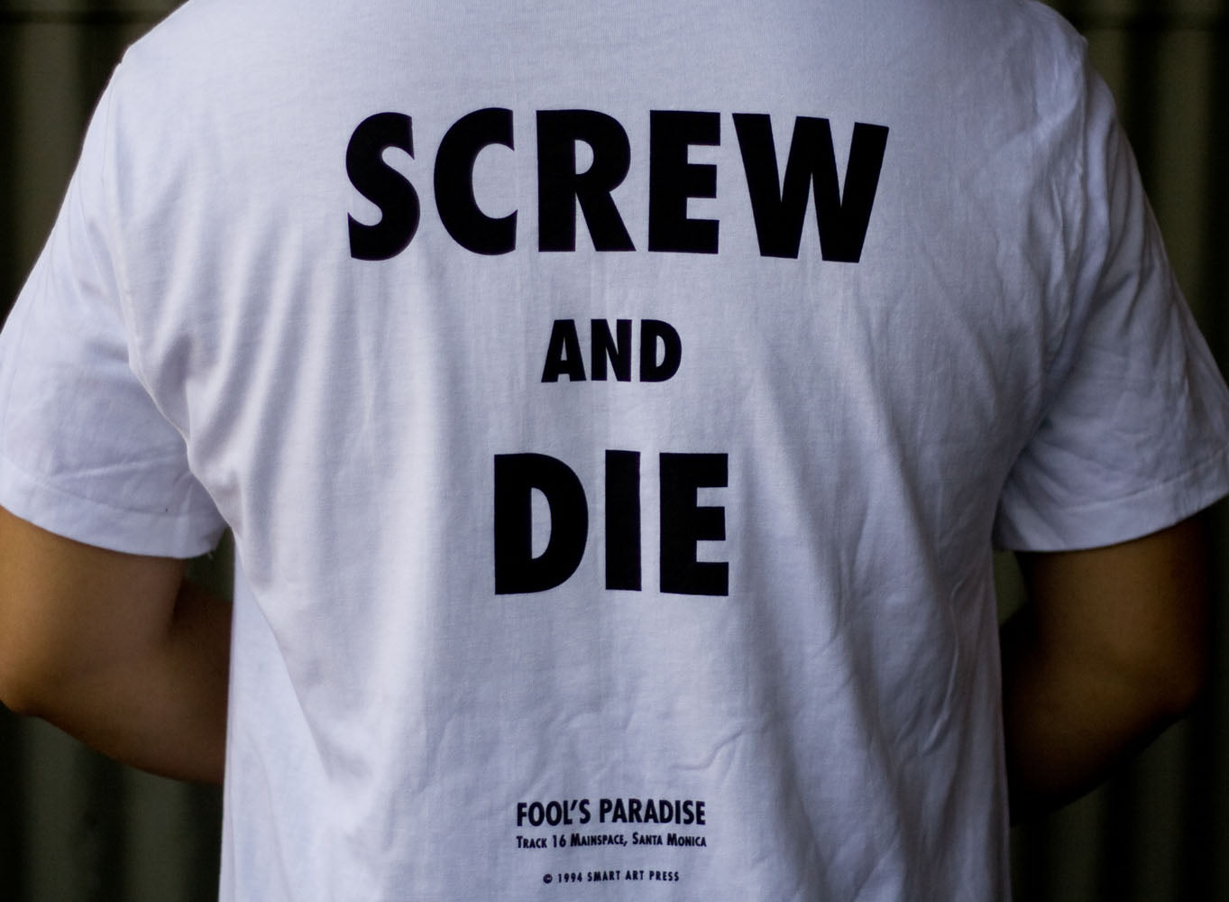 Vintage Screw and Die T-Shirt [from Fool's Paradise exhibition]