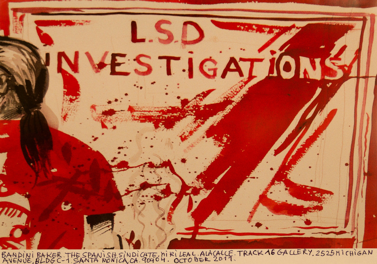 LSD Investigations, Abraham Lacalle & Miki Leal Poster