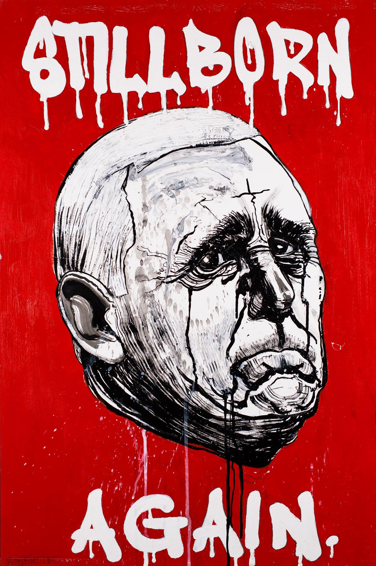 Robbie Conal ~ Mike Pence, 2018