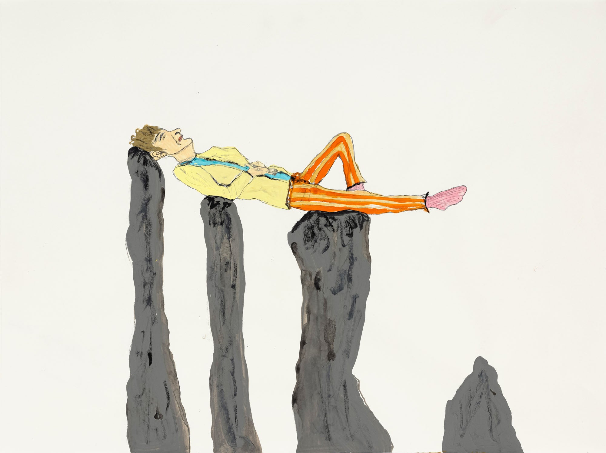 Eve Wood – Napping on Stone Henge, 2020