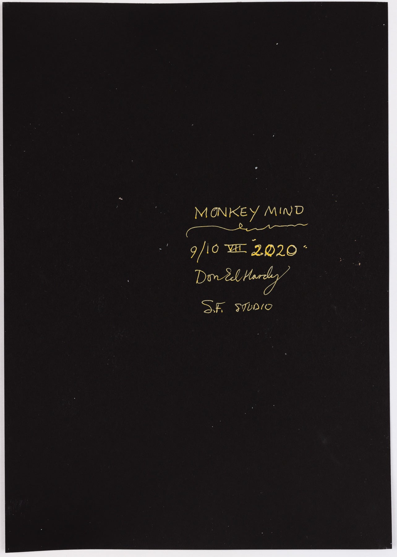 Don Ed Hardy - Monkey Mind (2020)