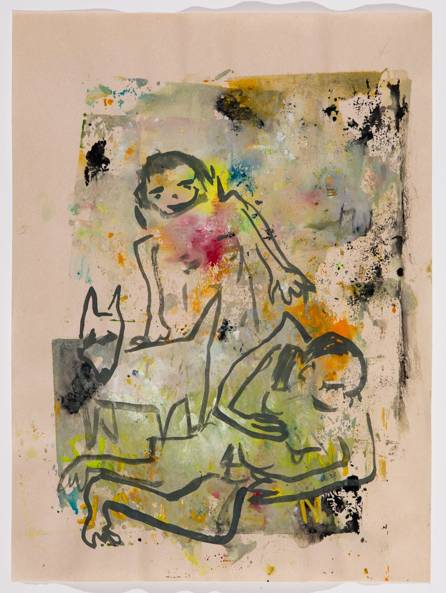 Julia Schwartz ~ Dog Loves Cat , 2017