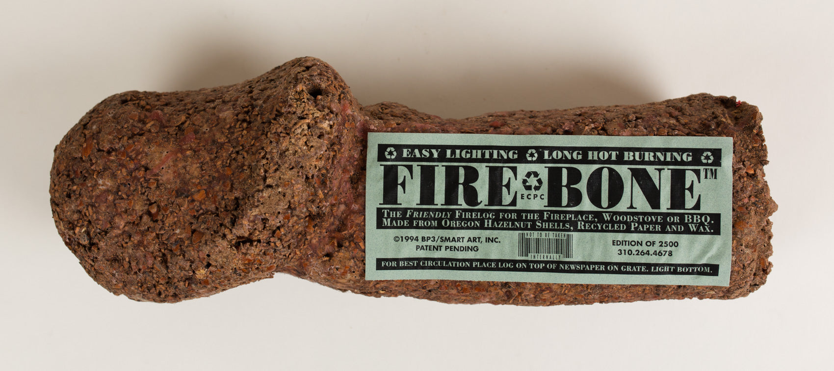 Burt Payne 3 - "Fire Bone" - Fireplace Log