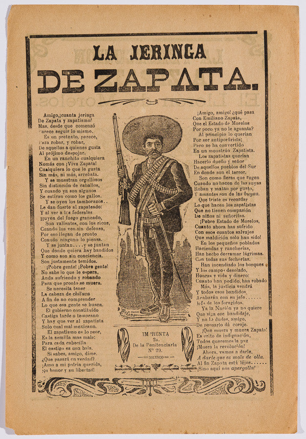 Jose Guadalupe, Posada La Jerinca de Zapata, c.1910